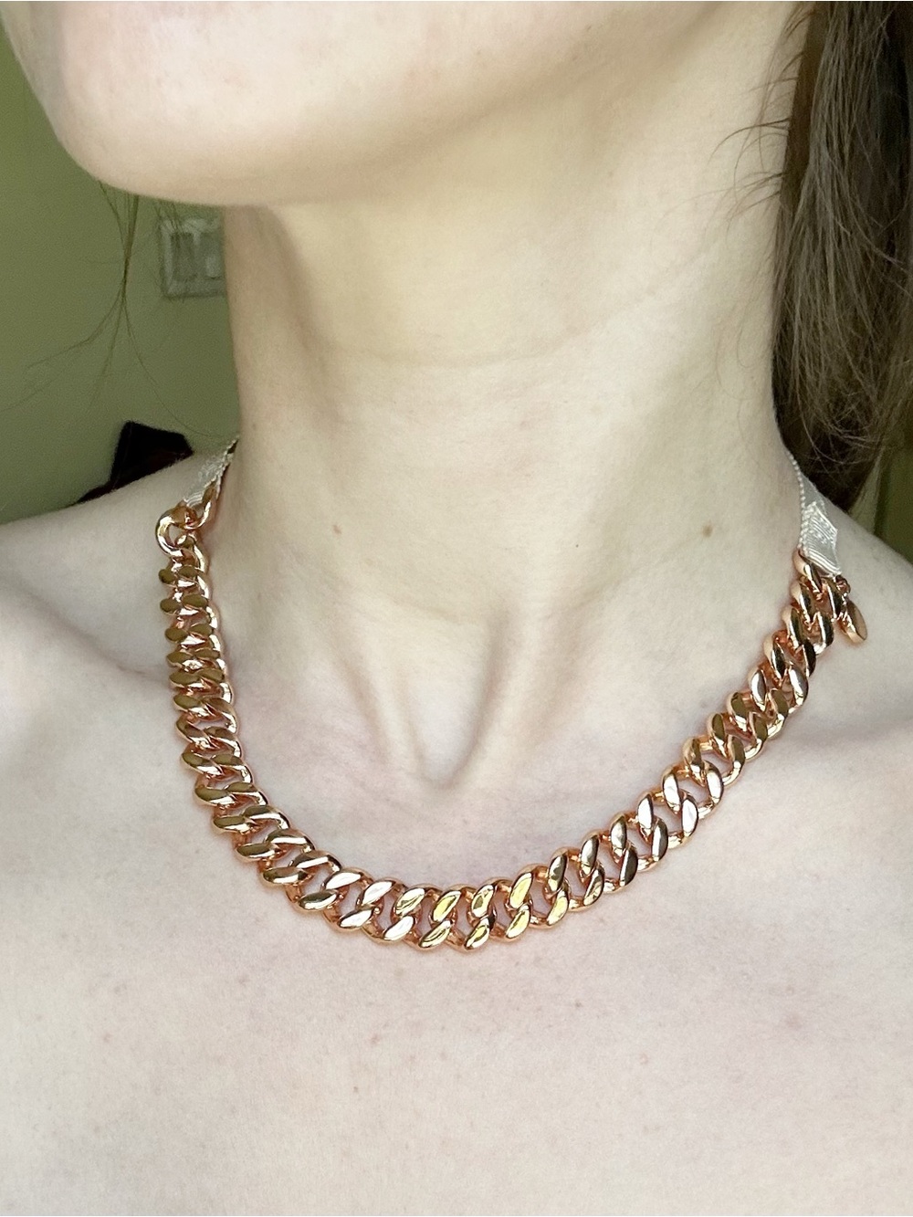 Marc Jacobs Gold Tone Chocker Necklasse with Bow